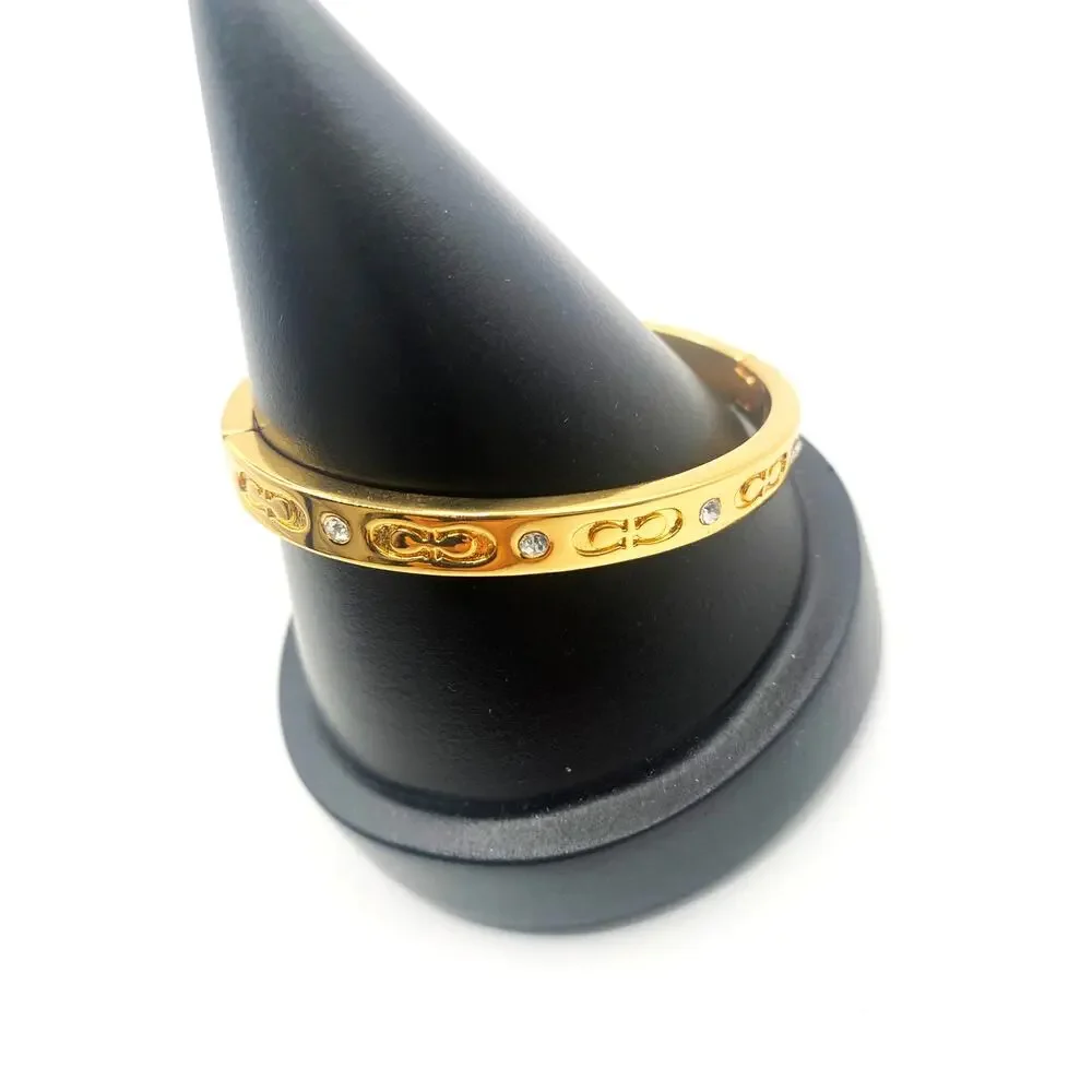 Coach Signature Hinged Bangle - Picture 4 of 4